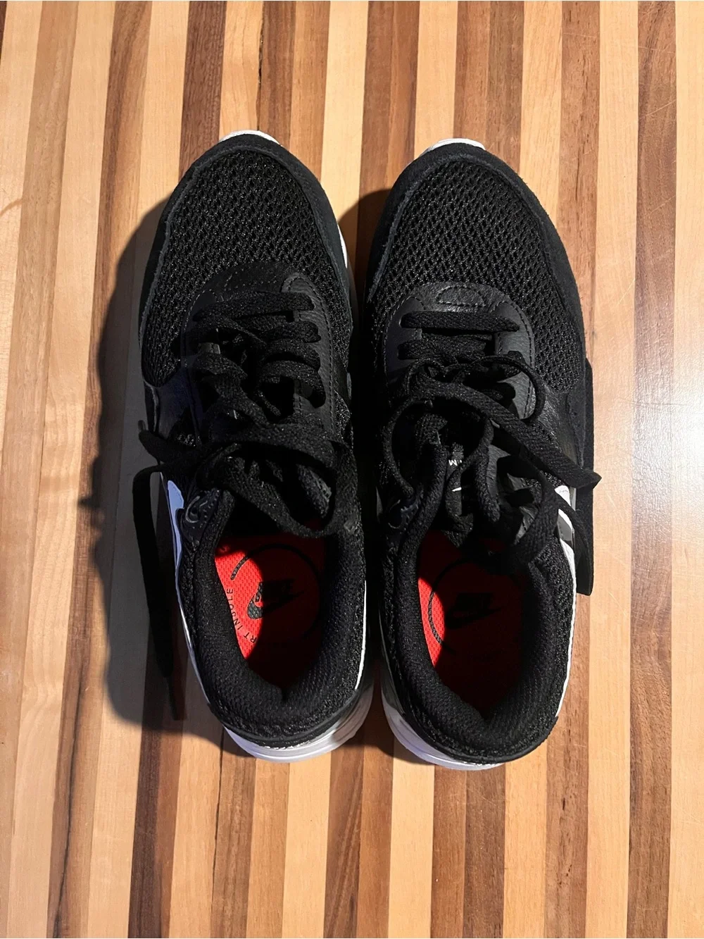 Nike Women's Black Mesh Athletic Sneakers